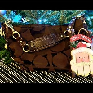 Coach Large Brown Purse Excellent condition